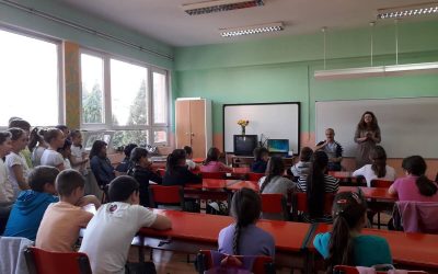 Ученици из основне школе „1. октобар“ из Ботоша (код Зрењанина) дају свој допринос акцији