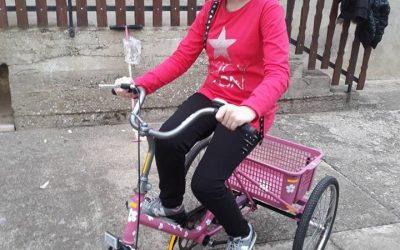 Наша нова другарица, Сања Витас из Инђије добила свој ортопедски трицикли